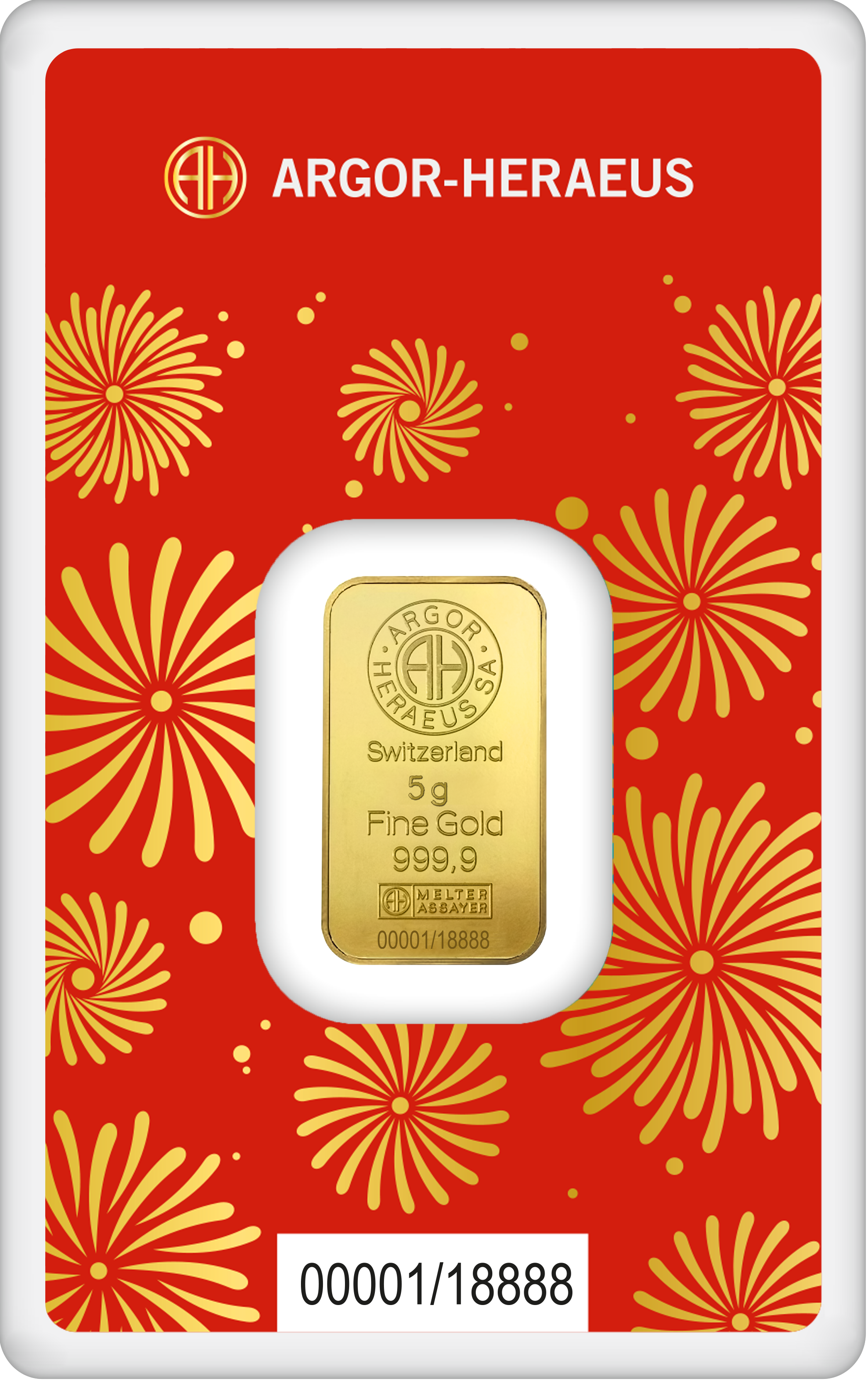 5g Gold Mint Bar 999.9 - Year of the Snake