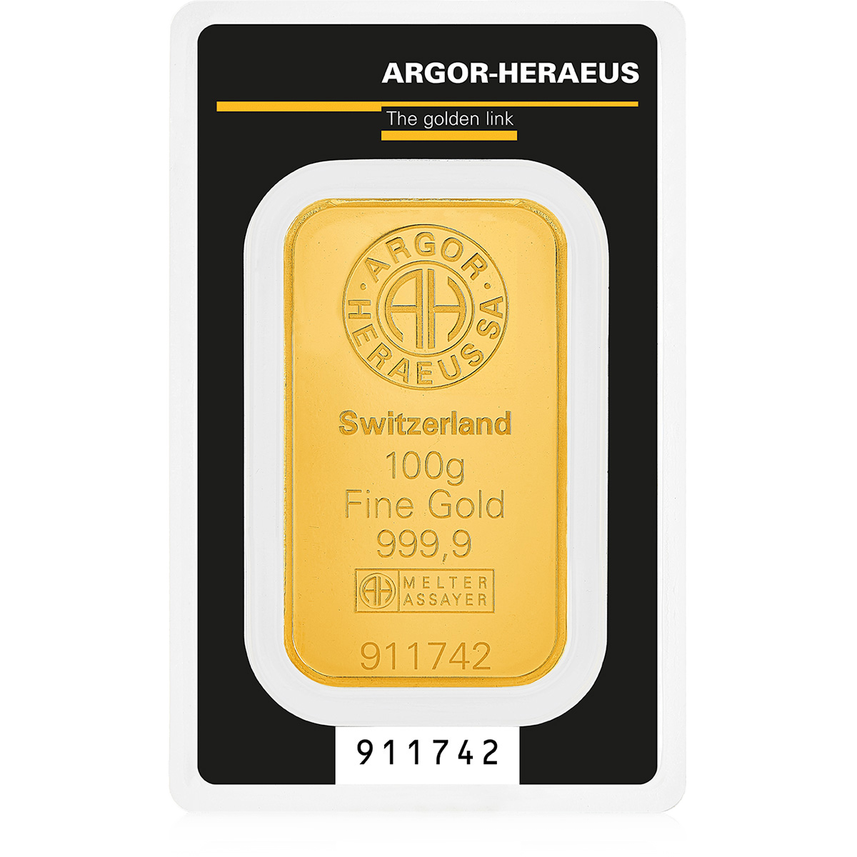 100g Gold Minted Kinebar®​ 999.9 (~2.672TL)
